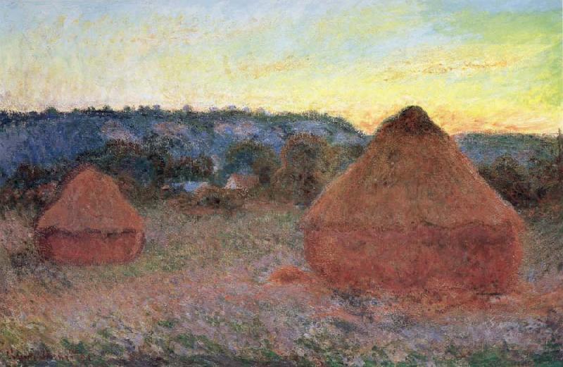 Claude Monet Deux Meules de Foin Germany oil painting art